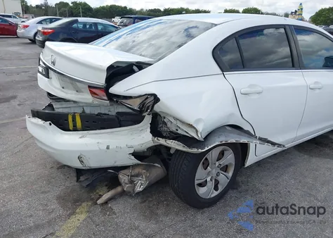 2013 Honda Civic Lx from USA, damaged, VIN 19XFB2F54DE090317